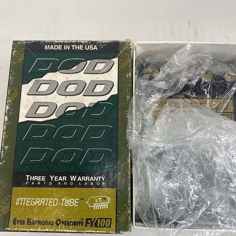 ☆廃盤・希少☆DOD Even Harmonic Overdrive FX100 DOD FX100 Even Harmonic Overdrive | Reverb