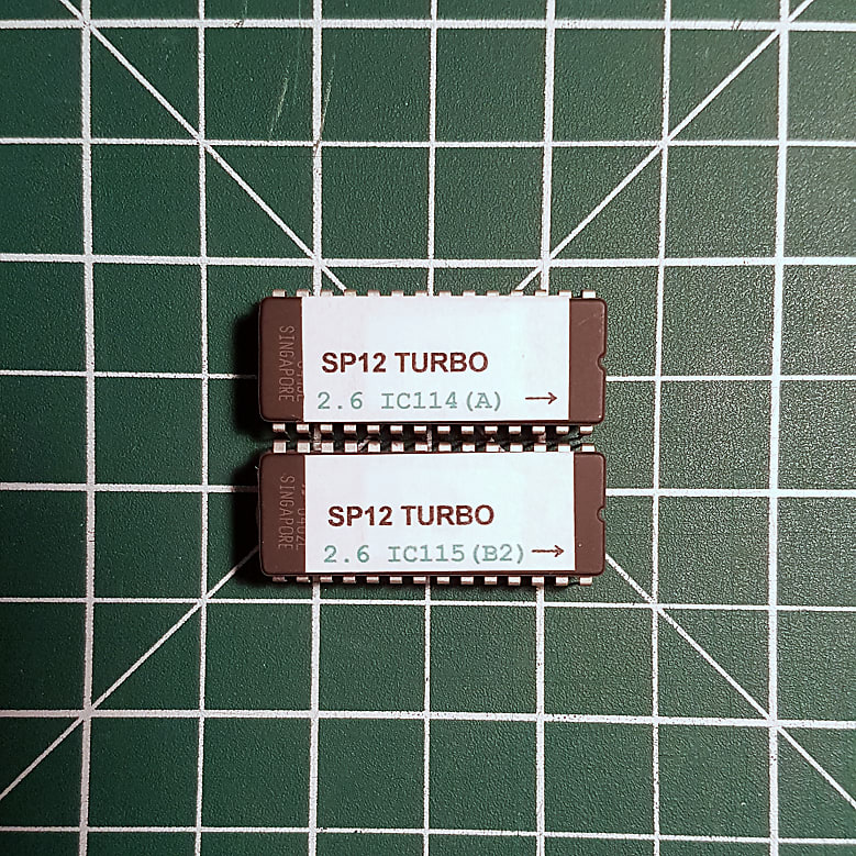 E-MU SP-12 Turbo OS 2.6 EPROM Firmware Upgrade KIT image 1