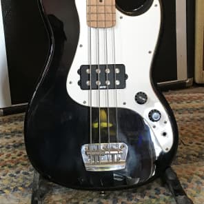 Squier Bronco Bass with Pickup / Preamp Mod Upgrade 2006? Black