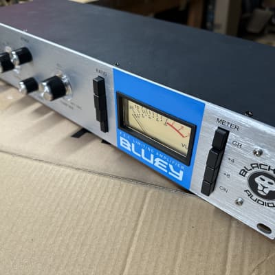 Black Lion Audio 1176 compressor BLUEY - Blue Stripe & Silver | Reverb