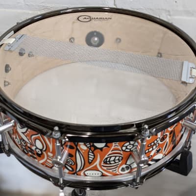 651 Drums 5x14" Local Artist Series Maple Snare Drum image 10