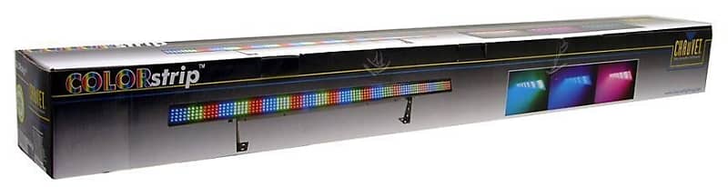 Chauvet COLORSTRIP 4 Channel DMX LED Multi-Color DJ Light Bar Effect Color Strip image 1