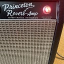1965 Fender Princeton Reverb Vintage Blackface Guitar Combo Amp