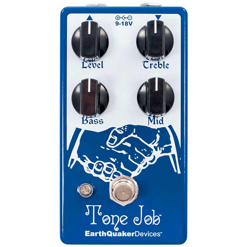 New Earthquaker Devices Tone Job V2 EQ and Boost Pre-Amp Guitar Effects Pedal image 1