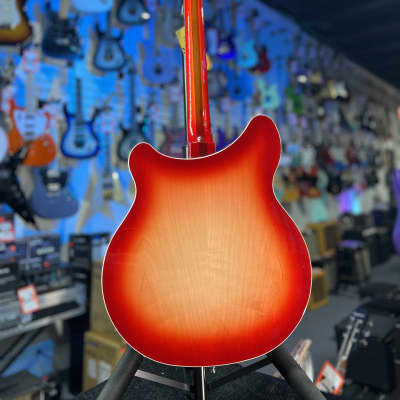 New Rickenbacker 360 Fireglo Electric Guitar w/ OHSCase, Free Ship, Auth Dealer 360FG 704 image 9