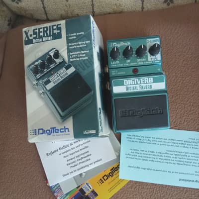 Digitech DigiVerb Digital Reverb Pedal | Reverb