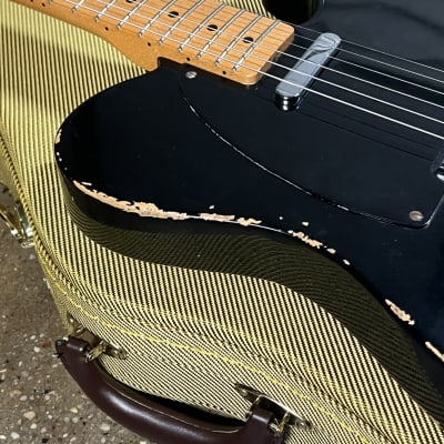 Fender Custom Shop 1951 NoCaster Relic Masterbuilt Dennis Galuszka 2007 - Black image 14