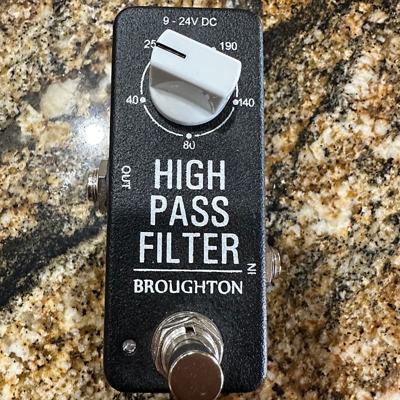 Broughton Audio High Pass Filter HPフィルター Low + High Pass Filter | Broughton Audio