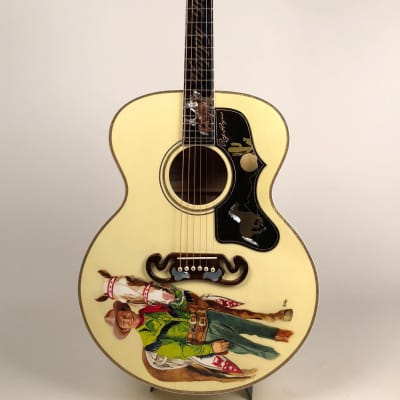 Rich & Taylor Roy Rogers "King of the Cowboys" Tribute Prototype Guitar Signed by Roy & Dale image 1