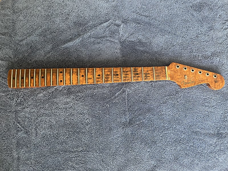 Fender Custom Shop Neck 2018 LTD 30th Anniversary Roasted Birdseye Flamed  '56 Relic - NAMM? | Reverb