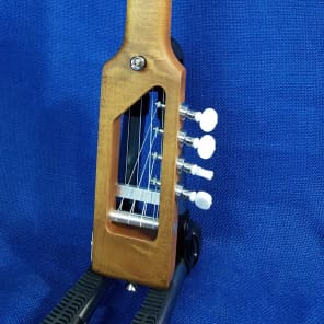 Mims Ukes:  Risa Stick Concert Solid Maple Electric Ukulele with Bag UKS385MP 630 image 8
