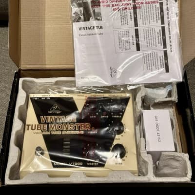 Reverb.com listing, price, conditions, and images for behringer-vt999-vintage-tube-monster