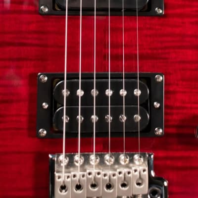 PRS SE Custom 24 - Ruby Flame Maple, Limited Run of 1000 Guitars image 10