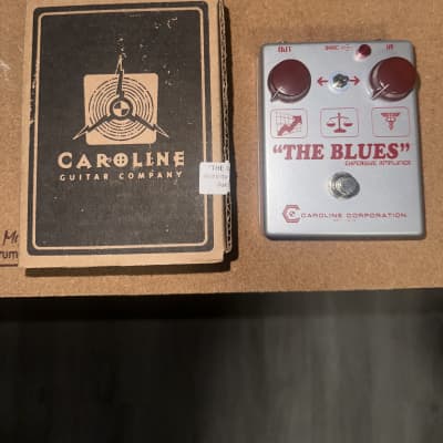 Caroline Guitar Company The Blues Expensive Amplifier Limited Edition - CME Exclusive 2021 - Silver / Oxblood for sale