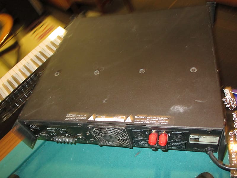 QSC EX-1600 600 Watt Stereo Power Amp | Reverb QSC EX-1600 600 Watt Stereo Power Amp | Reverb