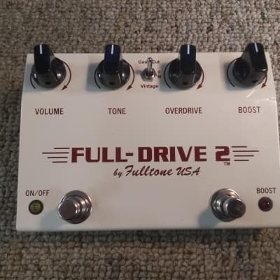 2000年頃 FULL DRIVE 2 Vintage Cream Fulltone Fulldrive 2 Ltd Ed Vintage Cream Custom Shop Full