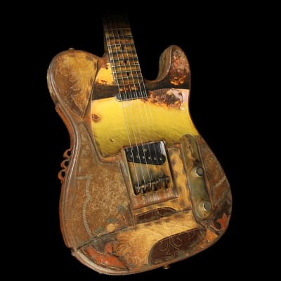 Fender Custom Shop Masterbuilt Greg Fessler Boot Artwork Telecaster Electric Guitar image 8