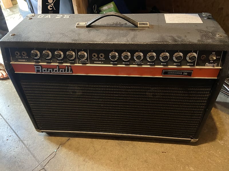 Randall Commander 210 Combo Amp Reverb