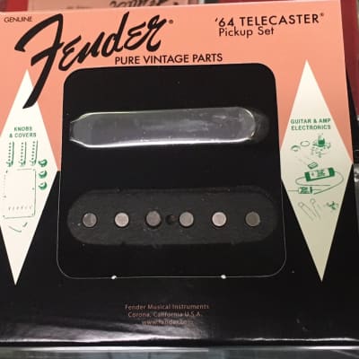 Fender 099-2234-000 Pure Vintage '64 Telecaster Pickup Set | Reverb