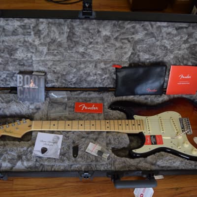 Fender American Professional Stratocaster , Immaculate condition, Left handed model, Upgraded BKP pickup image 2