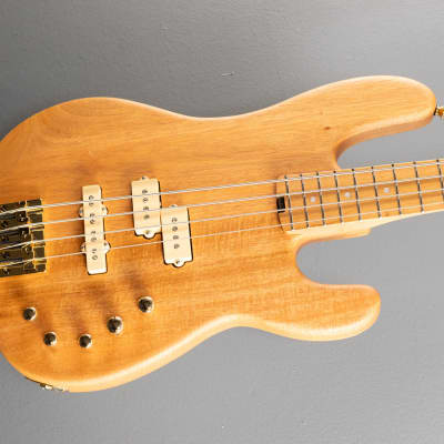 Charvel Pro-Mod San Dimas Bass PJ IV - Natural Mahogany for sale