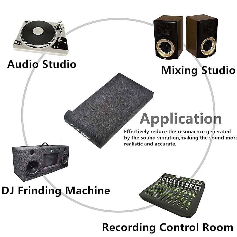  Sound Addicted - Studio Monitor Isolation Pads for 5