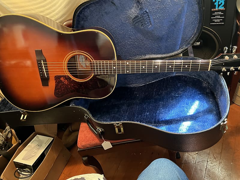 1970s Burny BJ-60 Slope Dreadnought Guitar