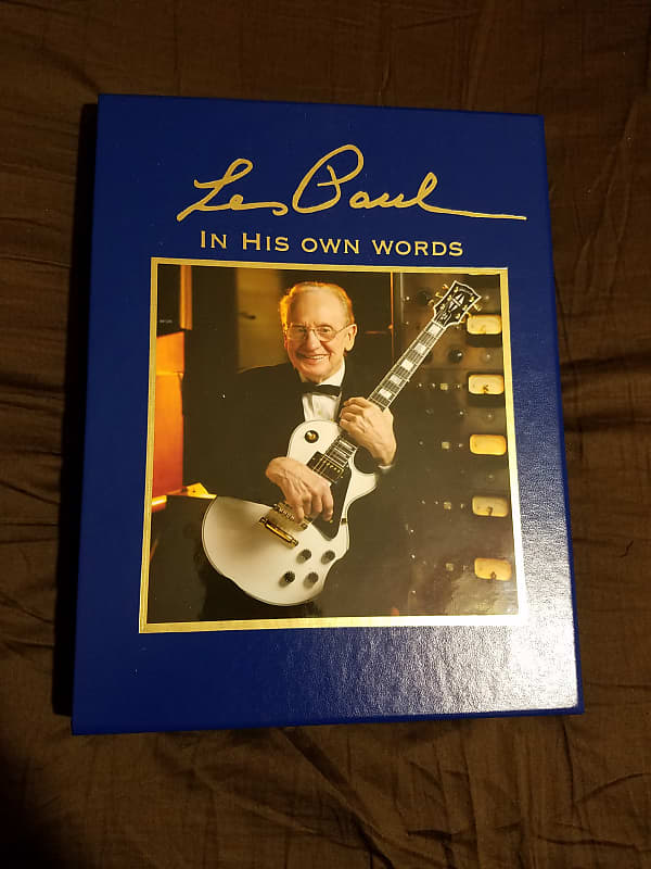 Les Paul - In His Own Words, signed & numbered hardcover limited edition image 1