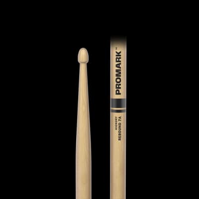 Promark Rebound 7A Drumstick | Lacquered Hickory image 2