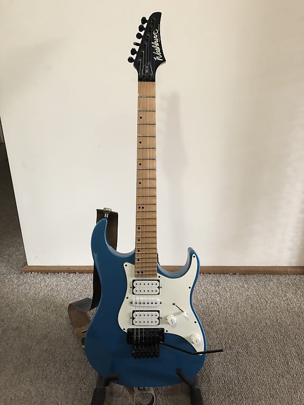 Washburn MG-44 Mid Blue | Reverb