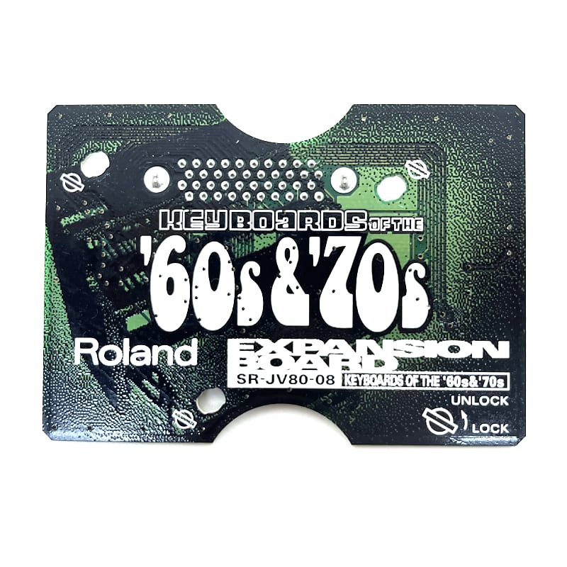 Roland SR-JV80-08 60s&70s Keyboards拡張ボード Roland SR-JV80-08 Keyboards Of The '60s & '70s Expansion