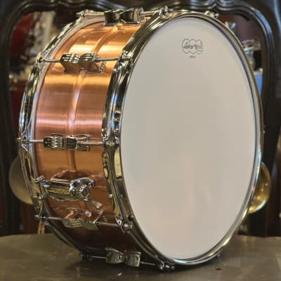 NEW Ludwig 6.5x14 Acro Copper Snare Drum image 4