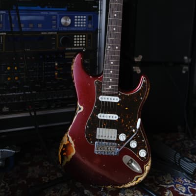 Xotic Guitars XSC-2 Dark Candy Apple Red | Reverb