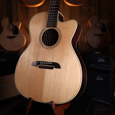 Alvarez FYM70CE Yairi Grand Masterworks OM Acoustic-Electric Guitar 5291 for sale