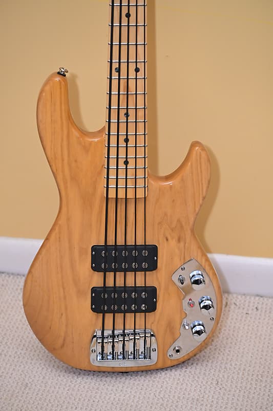 G&L G&L CLF Research L-2500 Bass Guitar - Natural Ash 2022 | Reverb