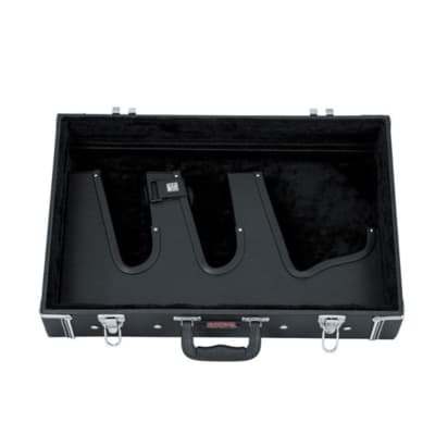 Gator Cases Gig-Box Jr. Powered Pedal Board and 3 Guitar Stand Case - Open Box image 6