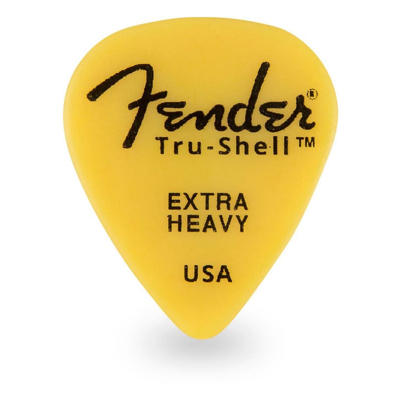 Fender 098-0351-721 Tru-Shell 351 Shape Premium Guitar Pick - Extra Heavy (Single) image 1