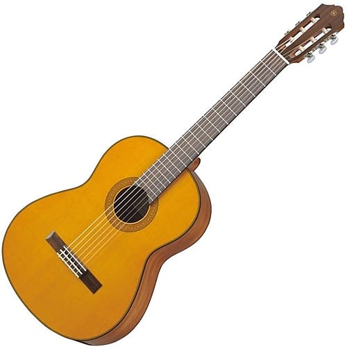 Yamaha Classical Guitar Cedar Top Lower Action | Reverb