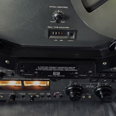Akai GX-635D Reel-to-Reel Tape Recorder Black w/ Manual image 9