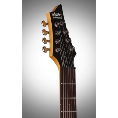 Schecter C-8 Deluxe Electric Guitar, 8-String, Satin Black image 8