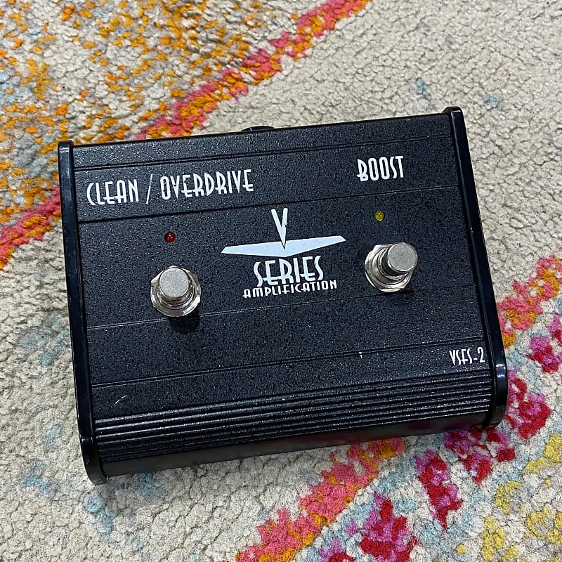 Crate V Series Amplifier VSFS2 Footswitch Black Reverb