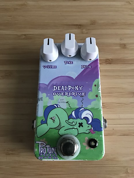 Pro Tone Protone Dead Pony Overdrive Pedal | Reverb