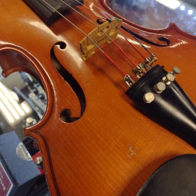 Faciebat Cremona Violin Copy - Natural Tobacco image 4