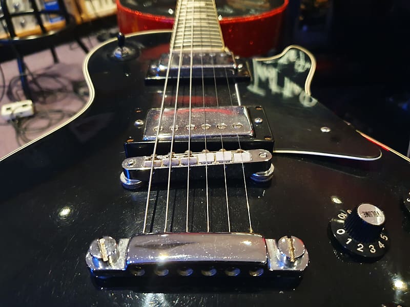 Vintage 70's FujiGen Les Paul Custom with Gibson 
