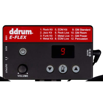 DDrum E-Flex Complete 5-Pad Electronic Drum Kit w/ Mesh Heads image 9