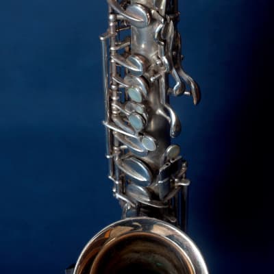 Buescher True Tone Alto Saxophone 1924 - Silver / Great Opportunity image 8