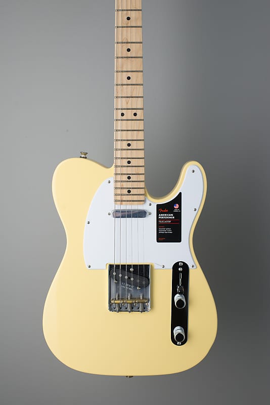 Fender American Performer Telecaster Vintage White w/ Gig Bag image 1