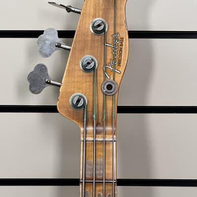 Fender Fender Custom Shop 55 Precision Bass Heavy Relic  Vintage White 2023 image 6