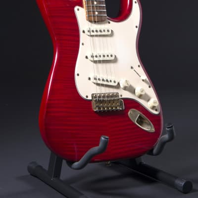 Fender Fender Custom Shop Ltd. Ed. Custom '62 Stratocaster 34of 100 1992 - Red  Flame for sale