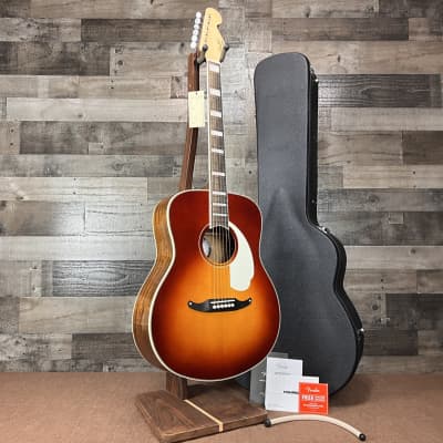 Fender Palomino Vintage Acoustic-Electric Guitar - Sienna Sunburst w/ OHSC image 1